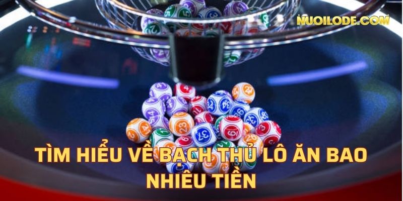 Tìm hiểu về bạch thủ lô ăn bao nhiêu tiền