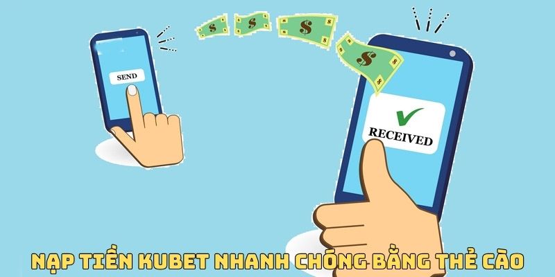 Nạp tiền qua thẻ cào được thực hiện cực dễ