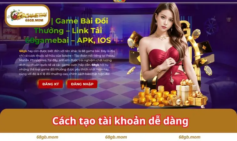 Cách tạo tài khoản dễ dàng