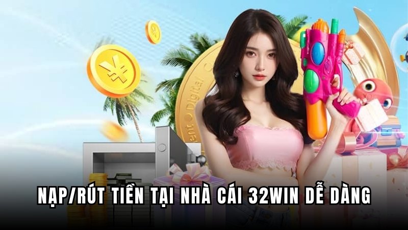 Thao tác nạp rút tại nhà cái này rất đơn giản