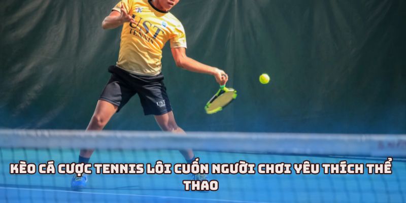 Kèo cá cược tennis lôi cuốn người chơi yêu thích thể thao