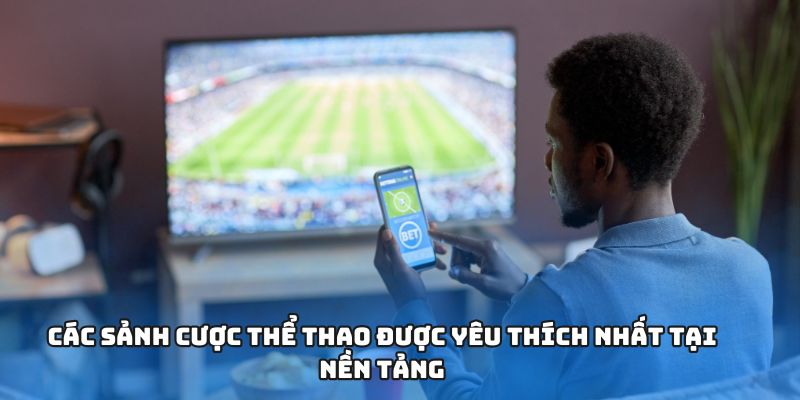 Các sảnh cược thể thao được yêu thích nhất tại nền tảng