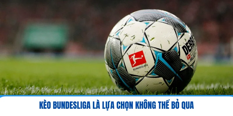 Kèo Bundesliga là lựa chọn không thể bỏ qua