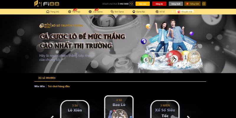 Lợi ích khi tham gia xổ số FI88 so với truyền thống