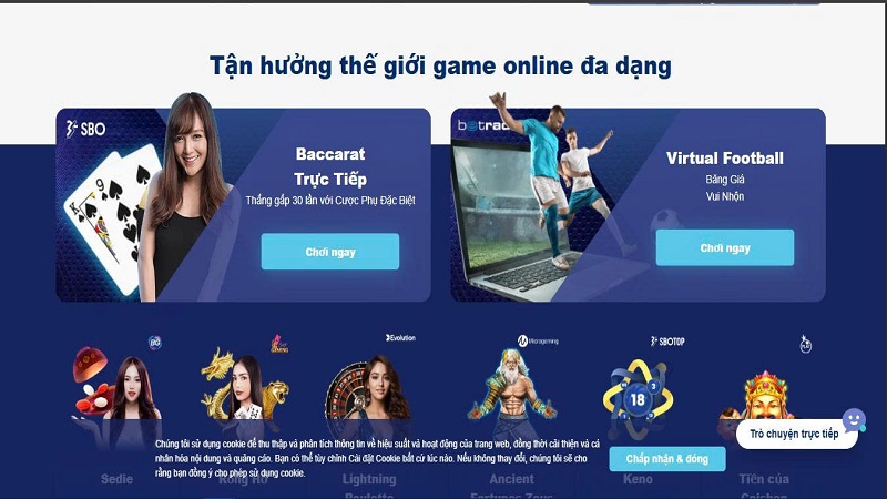 Nhà cái có điểm đặc biệt để cạnh tranh với hàng trăm thương hiệu