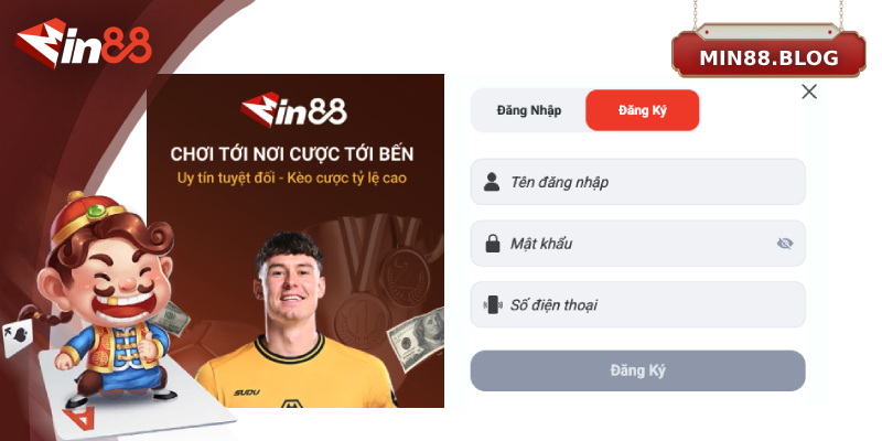 Quà tặng siêu hấp dẫn khi đăng ký tài khoản Min88