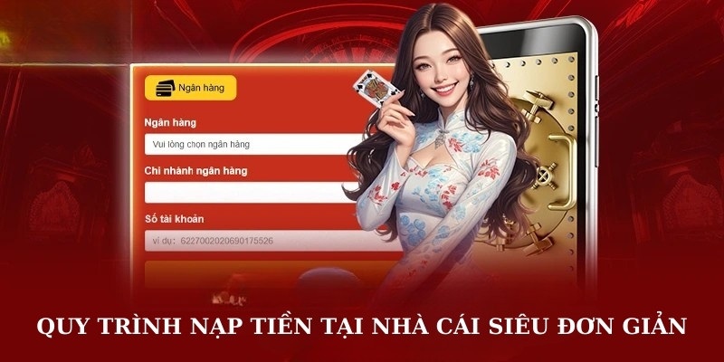 Quy trình nạp tiền tại nhà cái Thabet siêu đơn giản