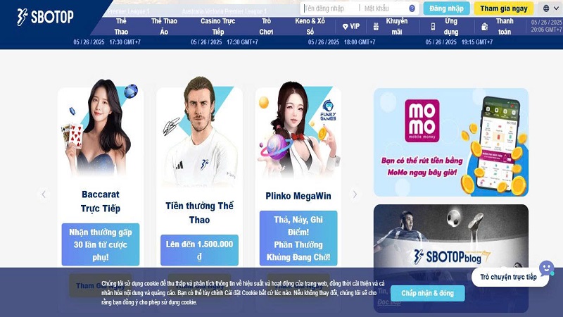 SBOTOP thành lập với mục tiêu tạo ra môi trường cá cược an toàn