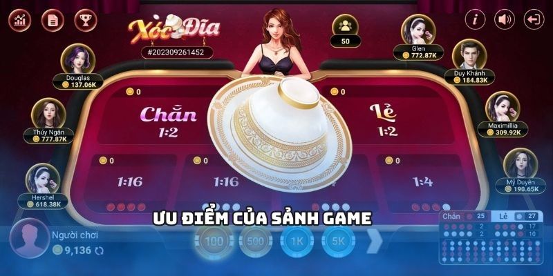 Những ưu điểm khi tham gia xóc đĩa đổi thưởng nhanh