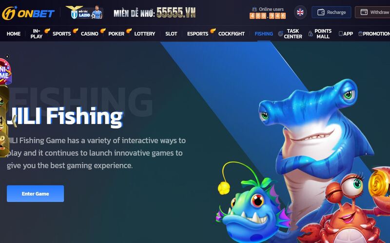Sức hấp dẫn của game Bắn cá Onbet