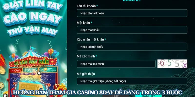 Cách thức tham gia nhanh gọn
