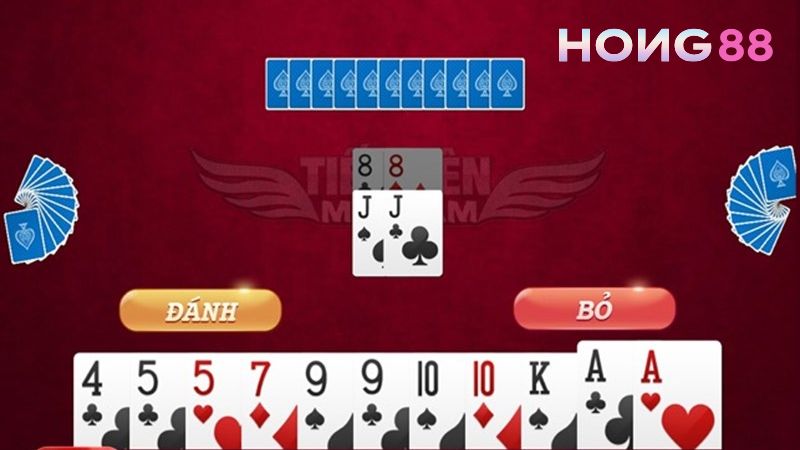Game quy định người chơi chỉ được dùng bài cùng loại lớn hơn để chặn đối thủ