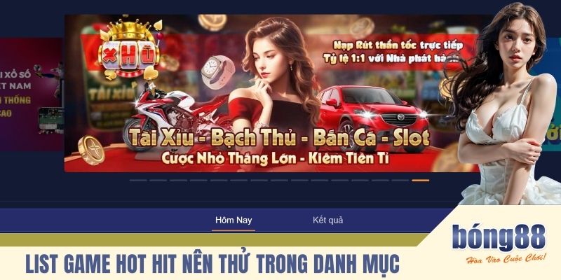 Những game được yêu chuộng nhất tại Casino Bong88