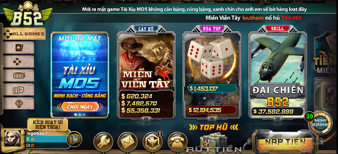 Nổ Hũ B52Club – Cơ Hội Trúng Thưởng Cực Khủng Chỉ Với Một Cú Click