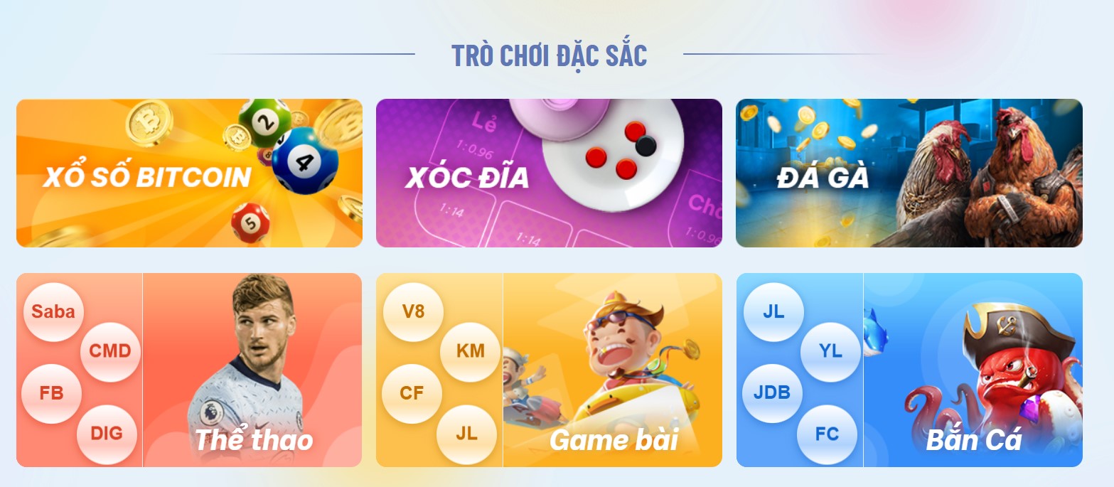 Nhà cái uy tín thường cung cấp đa dạng các loại hình cá cược