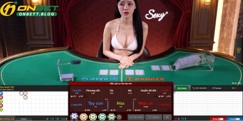 Sảnh game cung cấp mức chơi đa dạng chỉ từ 10K