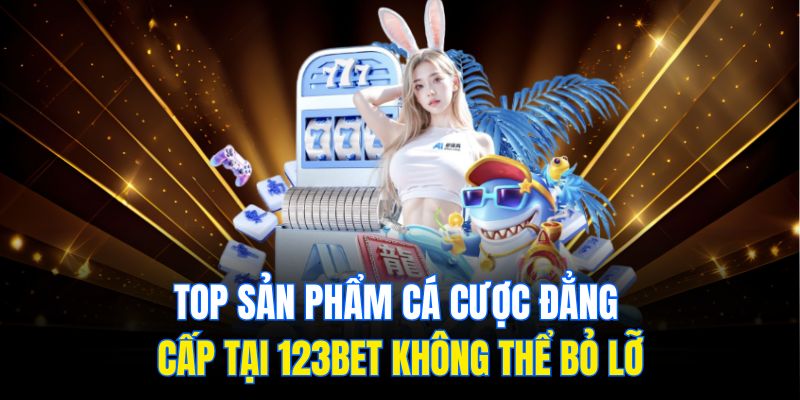 Top sản phẩm cá cược đẳng cấp tại 123BET không thể bỏ lỡ