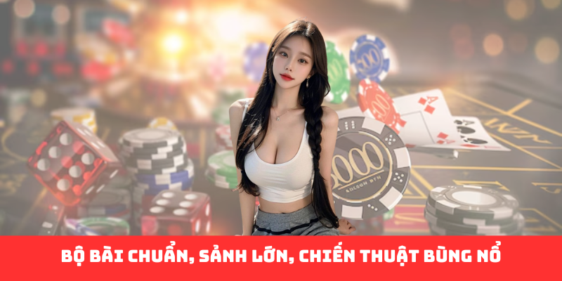 Bộ bài chuẩn, sảnh lớn, chiến thuật bùng nổ