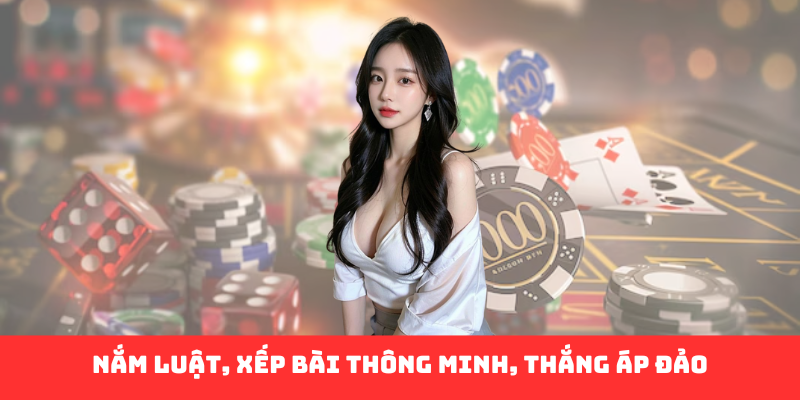 Nắm luật, xếp bài thông minh, thắng áp đảo