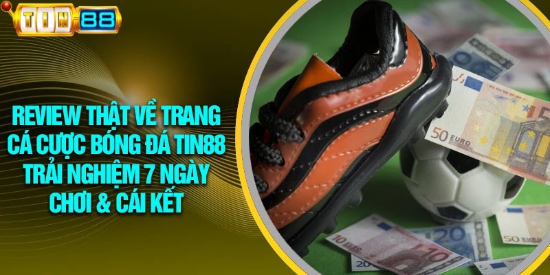 Review Trang Bóng Đá Tin88 – Trải Nghiệm 7 Ngày Chơi & Cái Kết