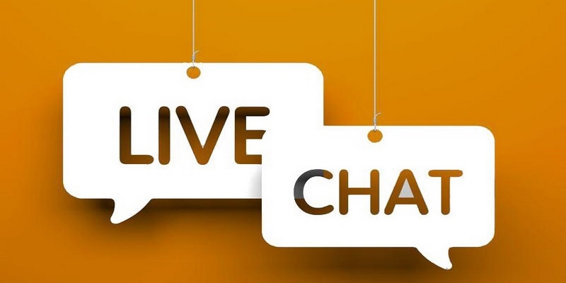 Hình thức liên hệ XX88 qua livechat trên website hoặc ứng dụng