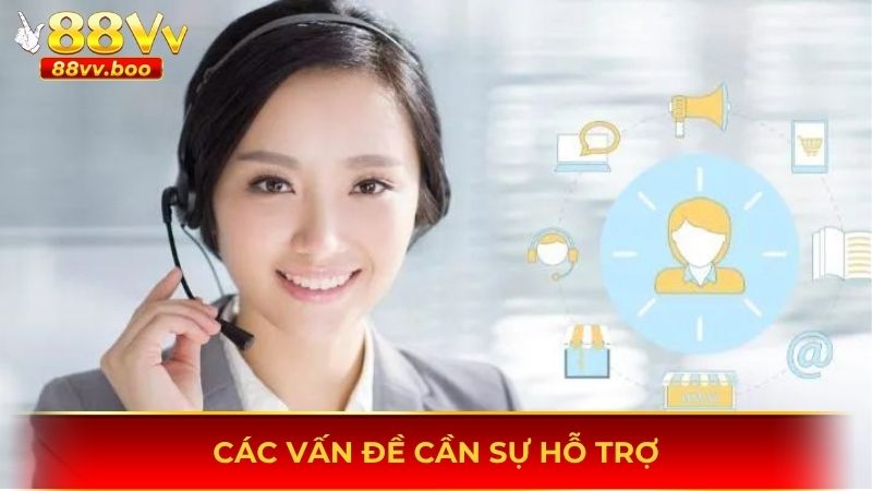 Các vấn đề cần sự hỗ trợ