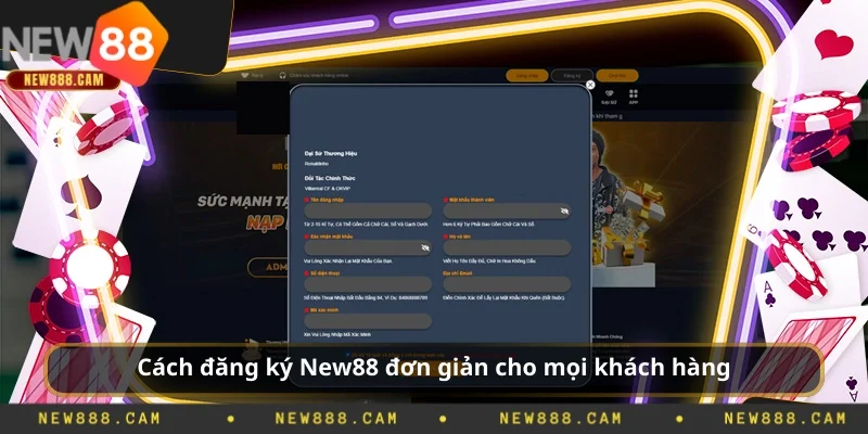 Đăng Ký Tài Khoản New88 – Bước Khởi Đầu Cho Trải Nghiệm Cá Cược Đỉnh Cao