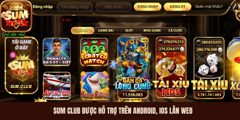 Giao diện và trải nghiệm người dùng tại cổng game bài đổi thưởng Sumclub: Mượt mà – Trực quan – Tối ưu mọi thiết bị