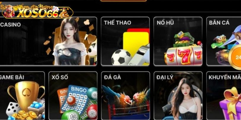 Các trò chơi nổi bật đang được yêu thích tại Casino Xoso66