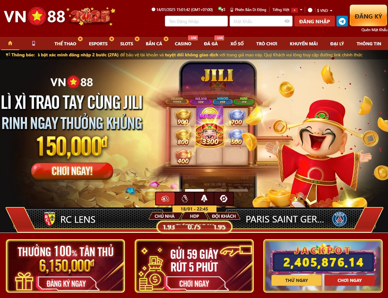 VN88 – Cổng game đổi thưởng trực tuyến uy tín được nhiều người chơi lựa chọn