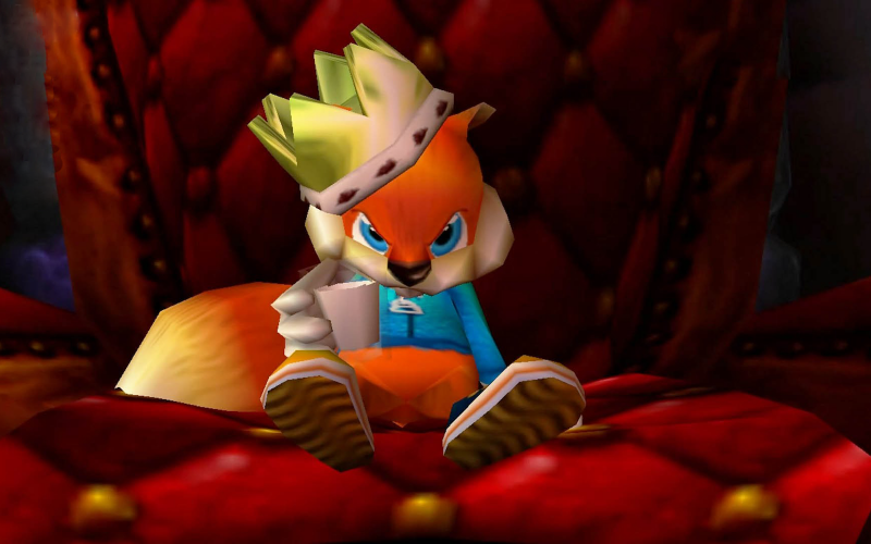 Nhân vật Conker trong Conker's Bad Fur Day - từ ngây thơ đến “lật kèo” táo bạo